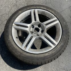 1 Only - 235/45r17 5x112 5x4.41 Stock Audi A3 A4 Mercedes Vw Audi New Tire