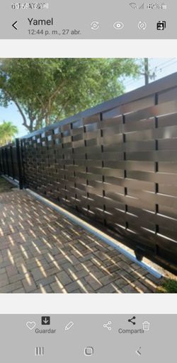 Aluminium Fence 