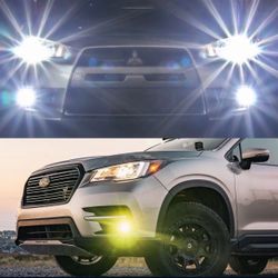 LED Headlight Bulbs Kit LED Lights 6000K White Fog Lights Headlamp Replacement Bulbs Conversion Kit 2 Year Warranty/ Luces Led Faro Forester Outback