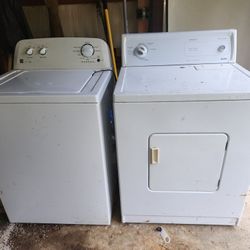 Kenmore Washer And dryer 