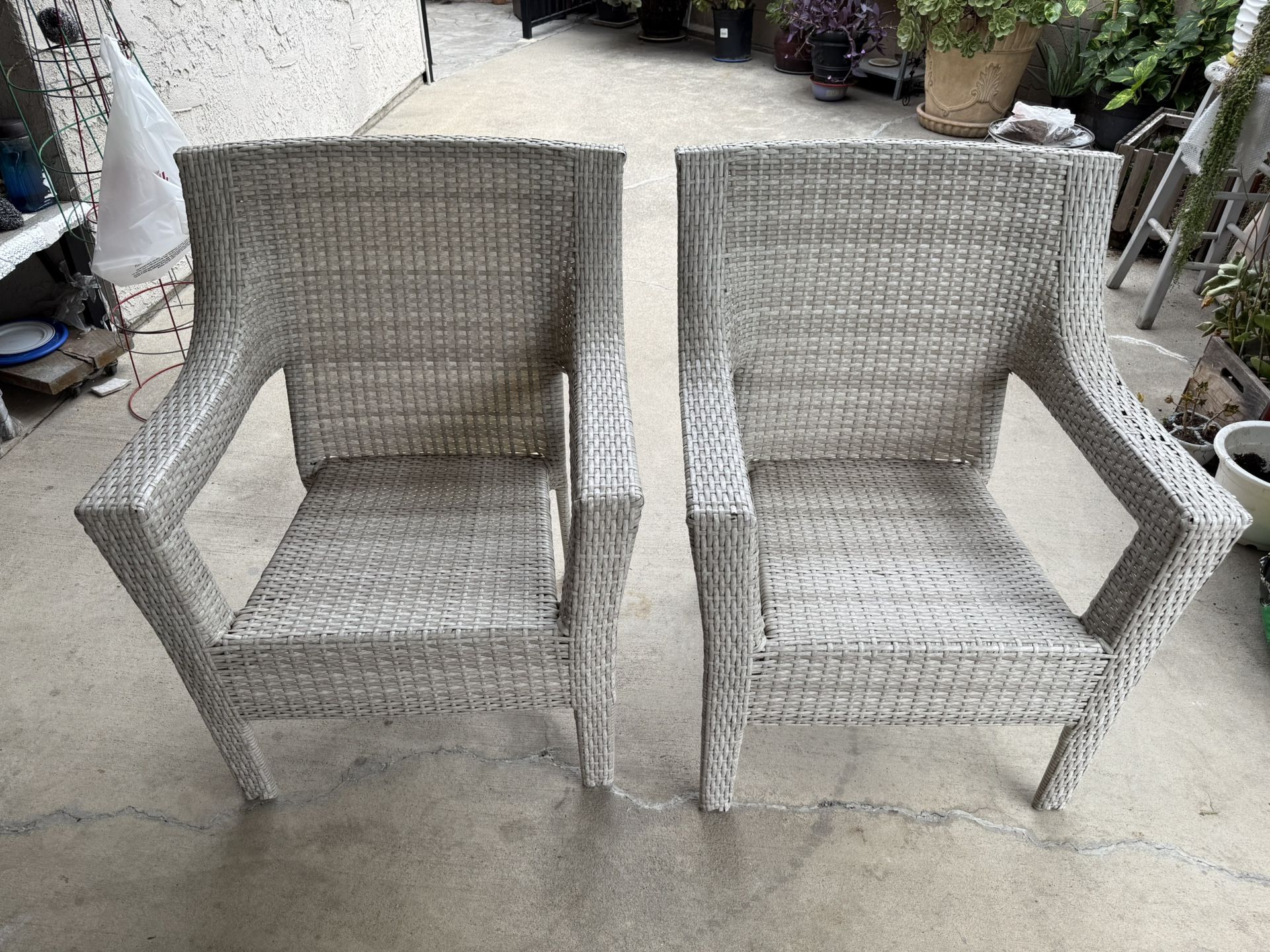 Wicker Chairs 