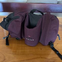 INGEAR Waist Pack Hiking Camping Cycling  1 insulated Water Bottle Holder 4 Zip Pocket 