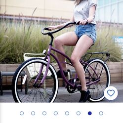 Sixthreezero Women's Around The Block 26 In Cruiser Bike
