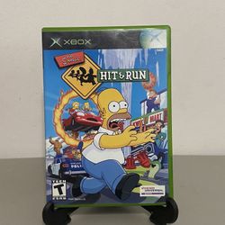 Microsoft Xbox The Simpsons: Hit & Run 2003 Game