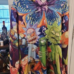 Colorful Rick And Morty 3D All Over Print
