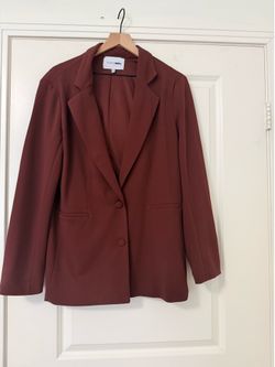 Fashion Nova Chocolate Blazer Size Small
