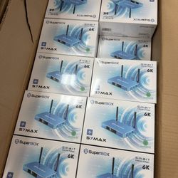 SUPERBOX S7 MAX S6 MAX S7 ULTRA S7 PRIME VSEEBOX - BRAND NEW, SEALED - AUTHORIZED SELLER 