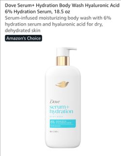 Dove Serum+ Hydration Body Wash 18.5 oz