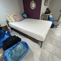 Bed Frame (and Mattress If Needed)