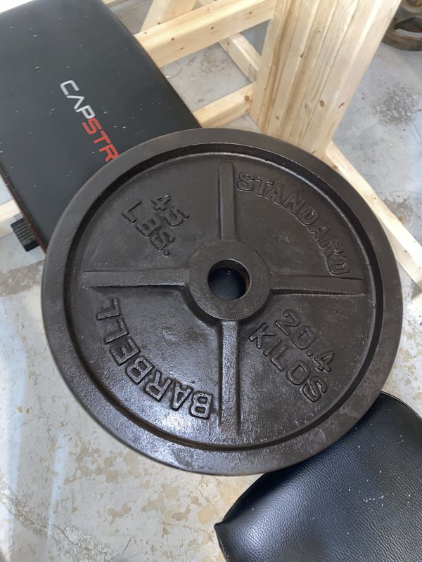 45 lb Olympic plate for Sale in Lake Worth, FL OfferUp