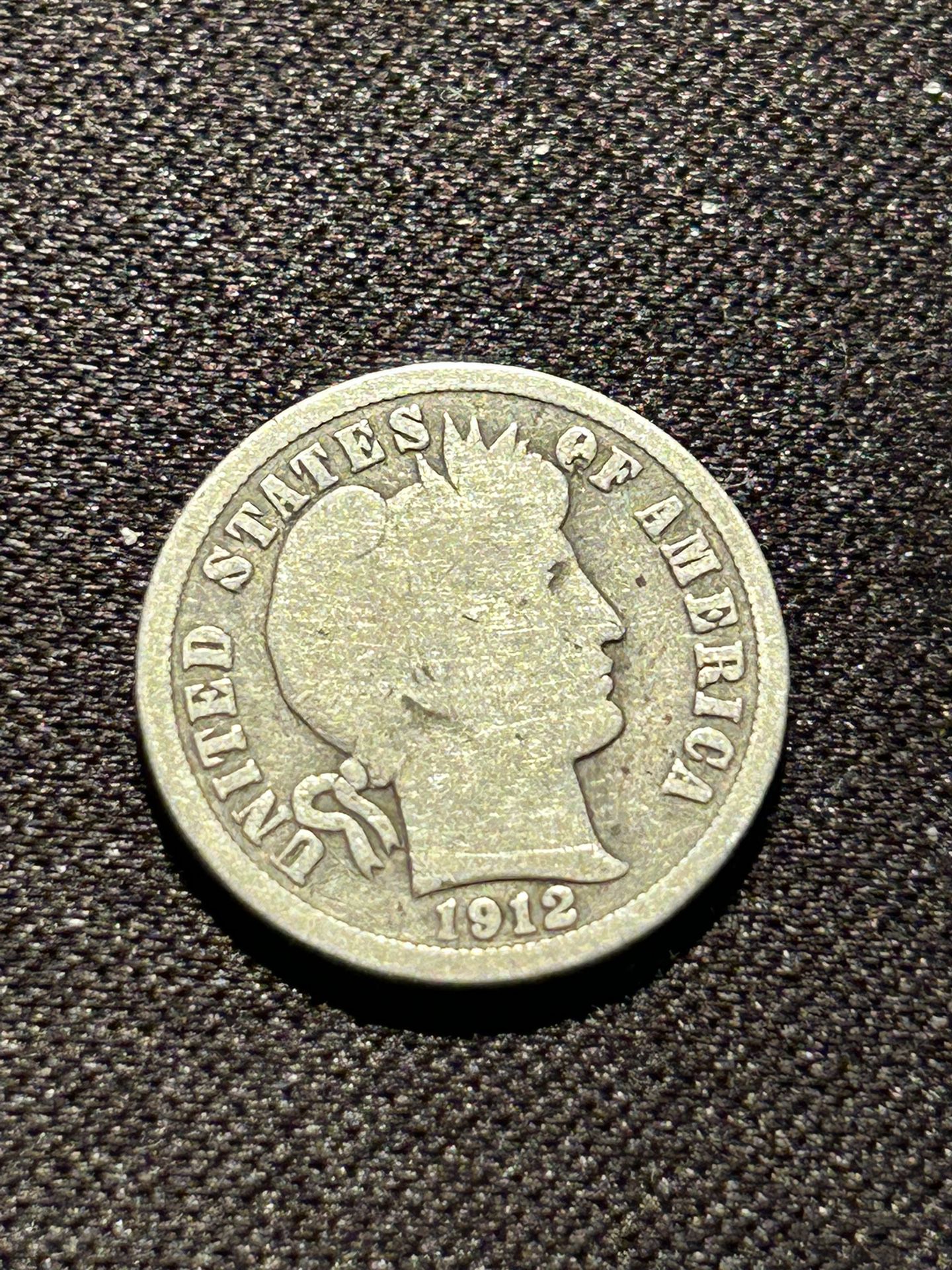 1912 D Silver Dime