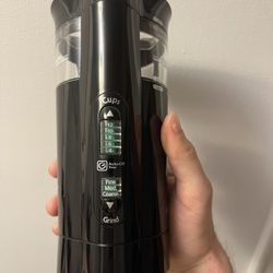 Mr. Coffee 12 Cup Electric Coffee Grinder with Multi Settings, Black, 3 Speed