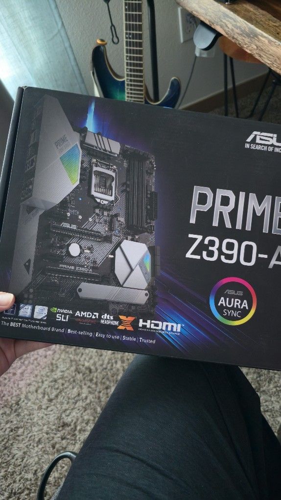 8700k w/ Asus z390-a motherboard and 64gb trident z royal ram