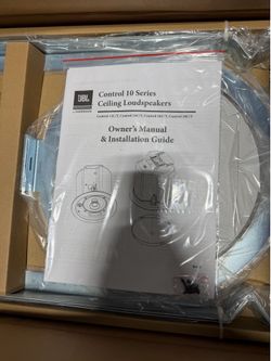 Brand New JBL Control 18C/T Commercial Ceiling Speakers (Pair)