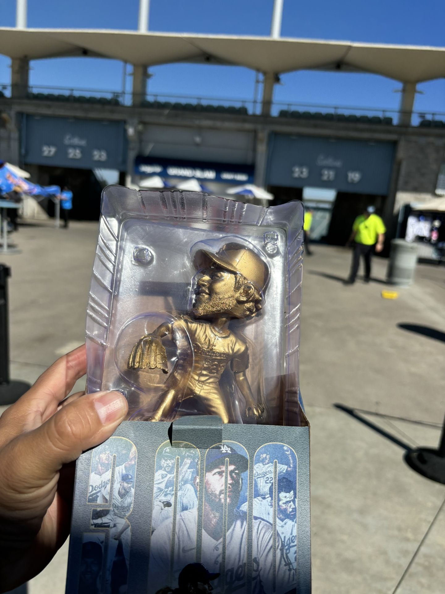 Clayton Kershaw Golden Bobblehead 