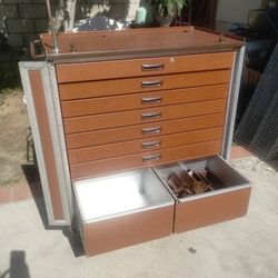 RX Tools Box Tools Chest..H..42..W..36..D..20.. Ball Bearing Drawers 