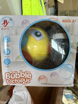 Bubble Machine Octopus