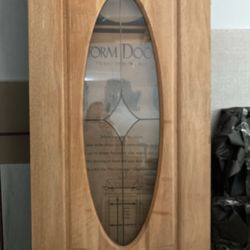 Solid mahogany door blank