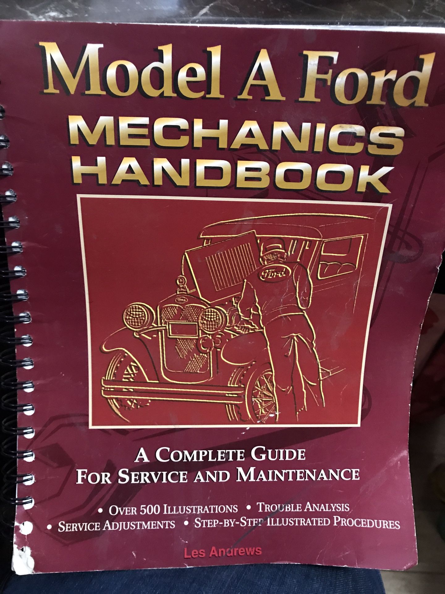 Mechanic book for model A ford