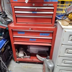 Two Piece Rolling Tool Box