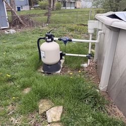 Sand filter with pump!