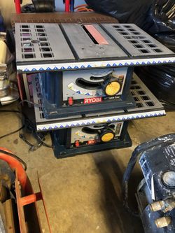 2 Ryobi 10" Table Saw $150 or $80 each