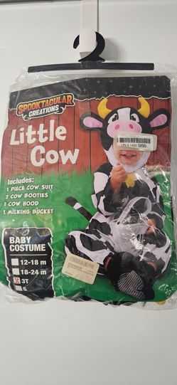 Toddler Cow Costume
