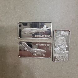 Premium 1 Oz 999 Silver Bars. $42 Each 