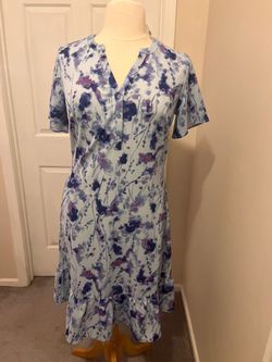 New Floral dress by Max Studio, size: XL $20 cash only. Cross posted
