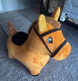 Kids Inflatable Bouncy Horse Hopper Toy – Great Condition