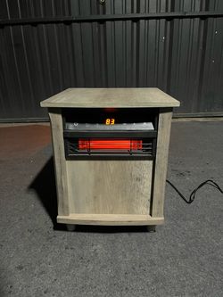 6-Element Infrared Quartz Electric Plug-in Heater