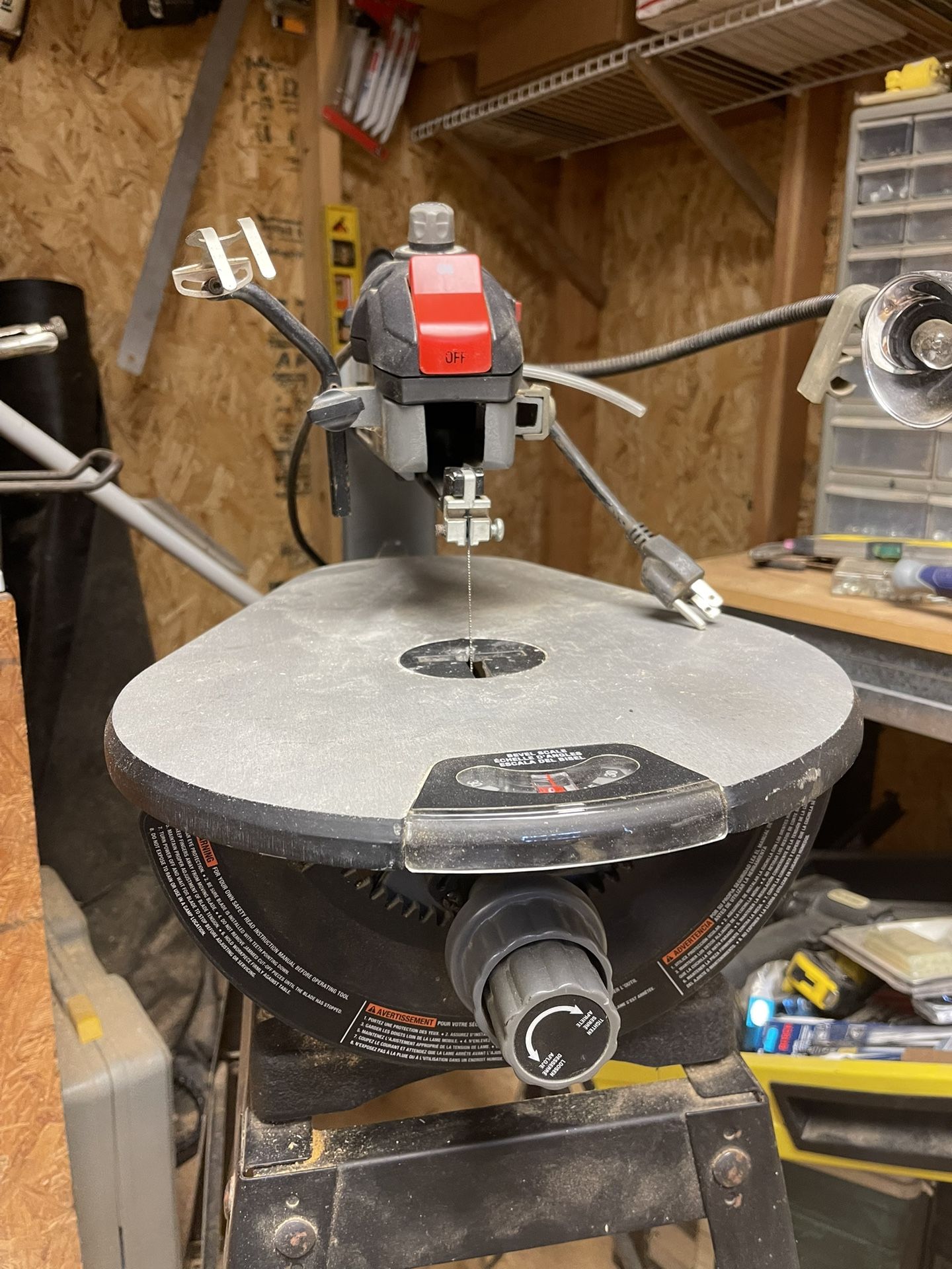 18” Porter Cable Scroll Saw & Stand