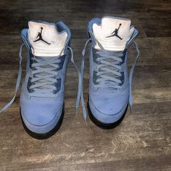 Jordan 5 Retro Uni Blue  No Box 