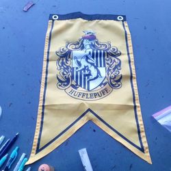 Harry Potter House Emblem Banners And Motto Banner