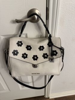 Michael Kors Bristol Floral Appliqué Leather