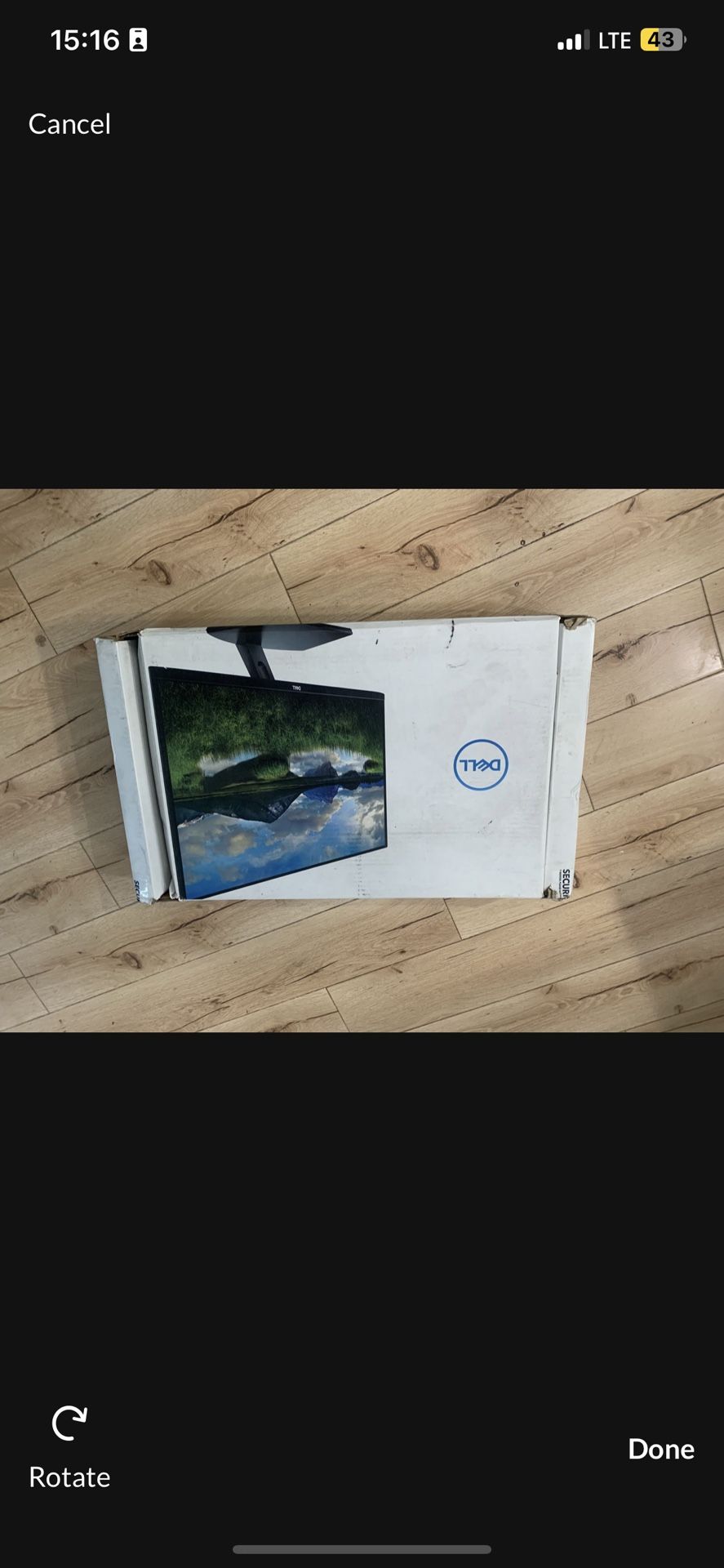 2 Used Dell Monitors