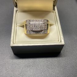 Real Gold Real Diamond Ring