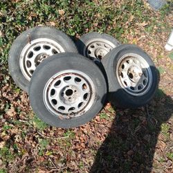 Rims And Tires For Original Mustang