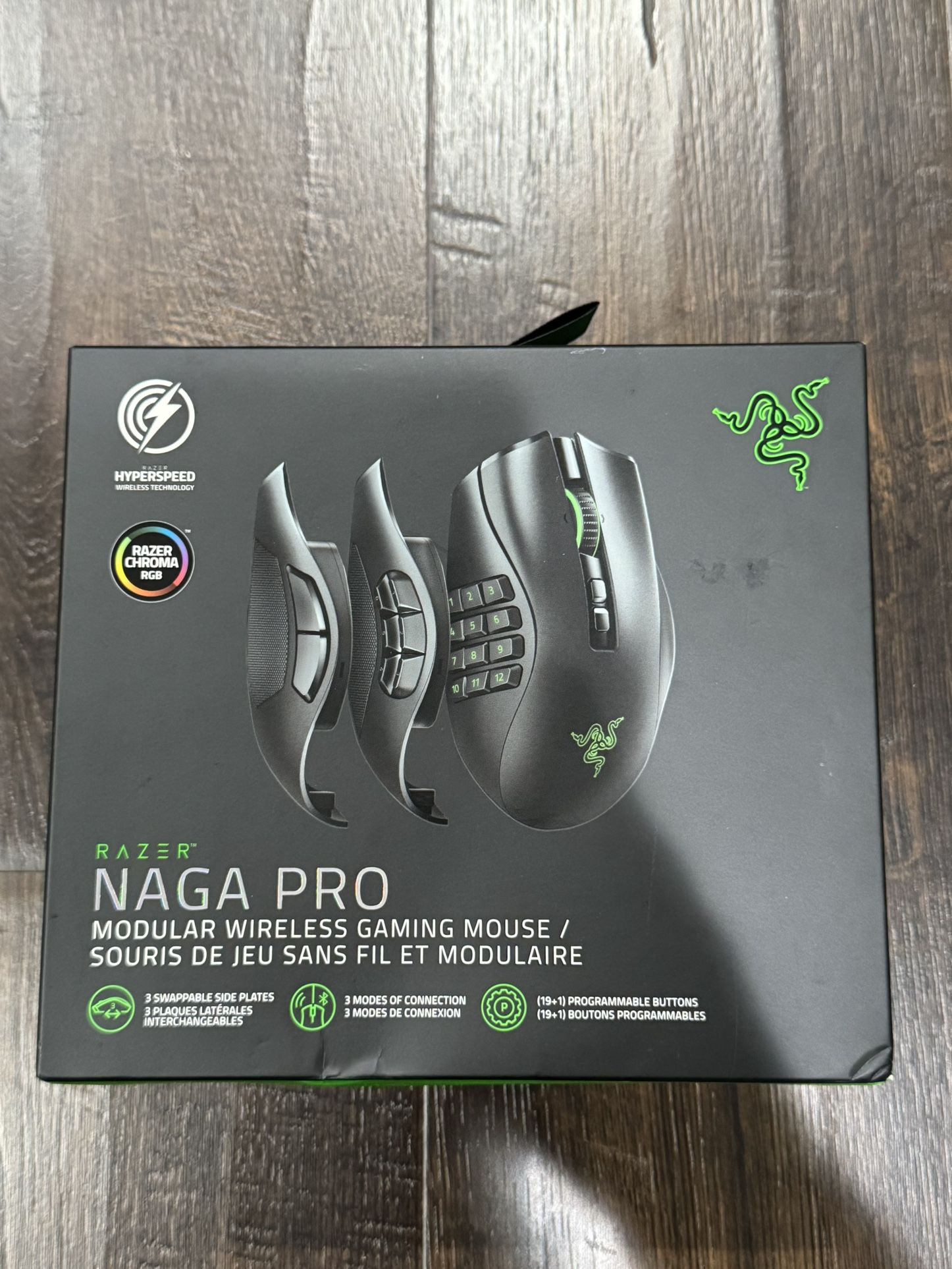 Razer Naga Pro Wireless Gaming Mouse