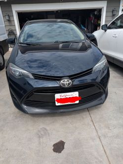 Salvage title 2017 Toyota Corolla