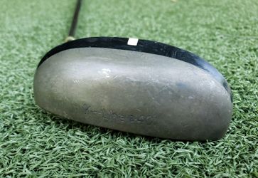 Antique K-Line 401 Putter, Brass Head, Right Handed, Original Grip