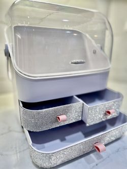 Teen Girl Desktop Make Up And Cosmetics Organizer - Gift