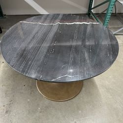 Round Marble Dining Table - 47” 