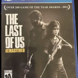 The Last Of Us Remastered- PS4