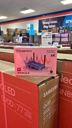 SuperBox S6 Pro, S6 Max, and S6 Ultra – Fully Sealed with Original Accessories