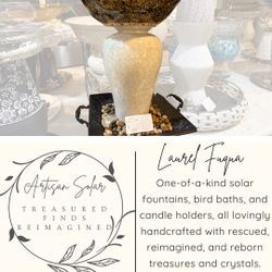 Artisan Solar Fountain