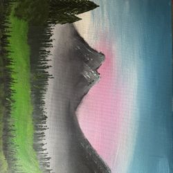 Homemade Canvas Painting