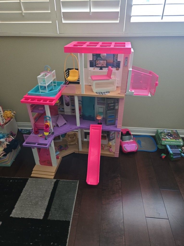 Barbie House And Car