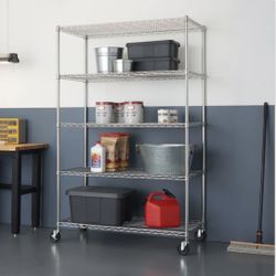 5-tier Wire Shelving Rack 