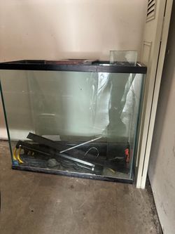 Glass Aquarium Tank and stand with Accessories